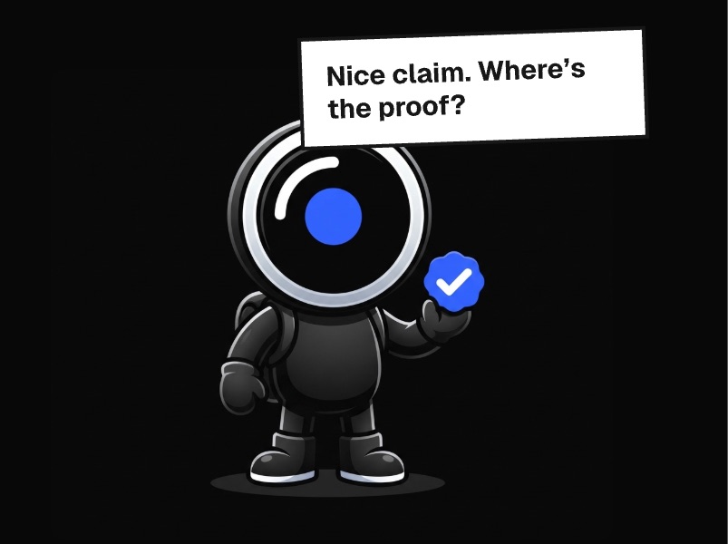 Nice claim. Where’s the proof?